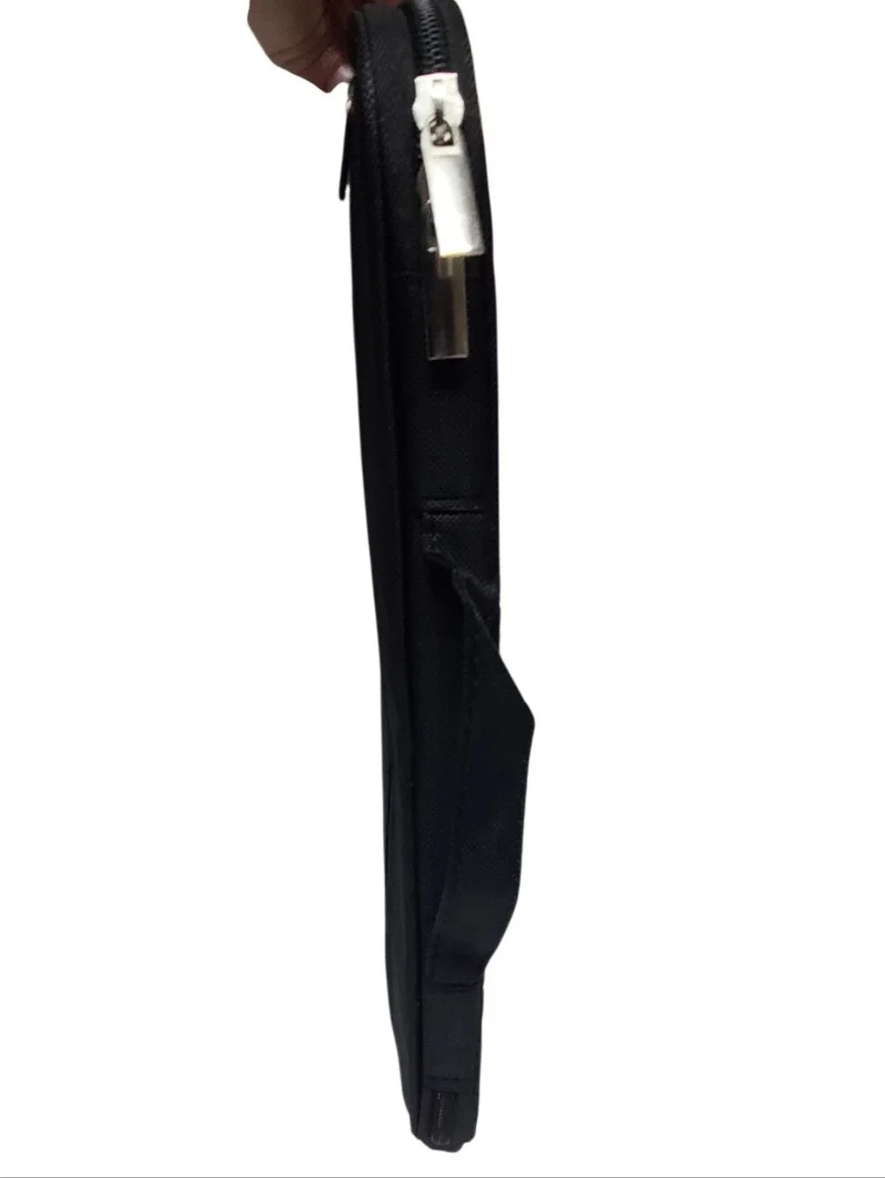 Black & White  Protective Zippered Carrying Case Sleeve with Handle Bag